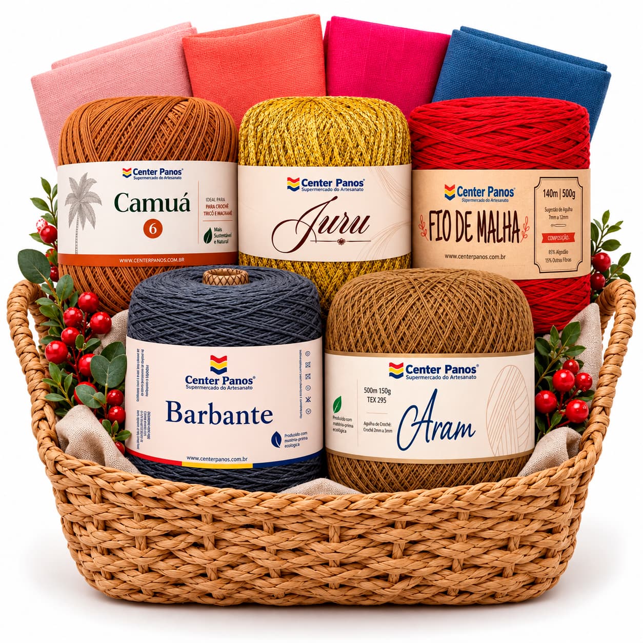 Kit de Produtos de Artesanato Exclusivo Center Panos